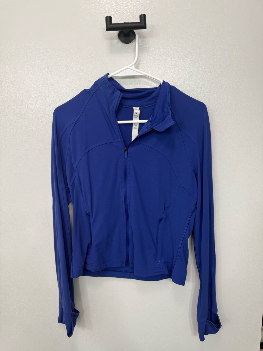 lululemon athletica Royal Blue Full-Zip crop Lightweight Jacket